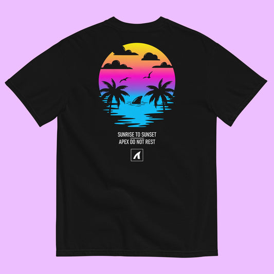 SUNRISE SUNSET - GRAPHIC TEE - Premium Streetwear from APEX | Streetwear - Just $36! Shop now at APEX | Streetwear