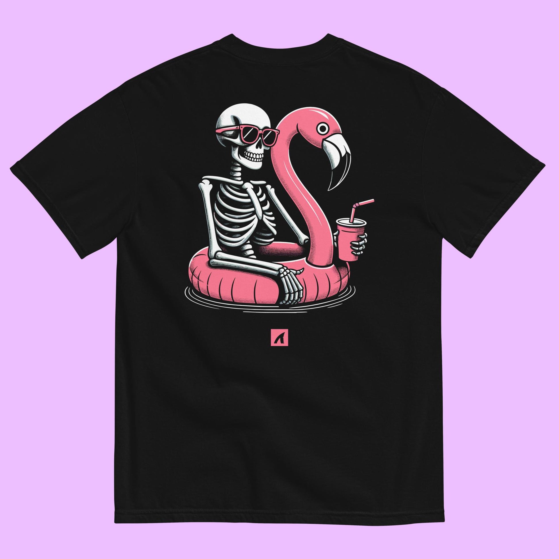 FLAMINGO PARTY - GRAPHIC TEE - Premium Streetwear from APEX | Streetwear - Just $36! Shop now at APEX | Streetwear