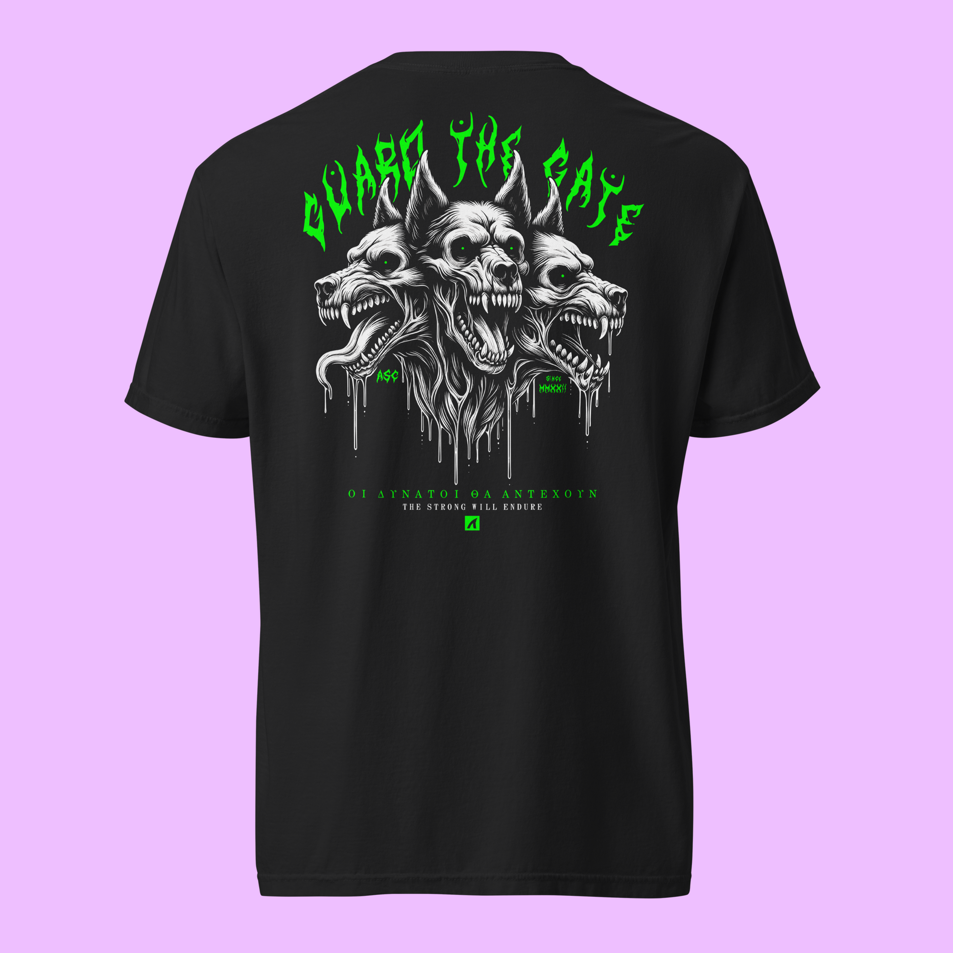 GUARD THE GATE - GRAPHIC TEE - Premium Streetwear from APEX | Streetwear - Just $36! Shop now at Apex Surf Co.