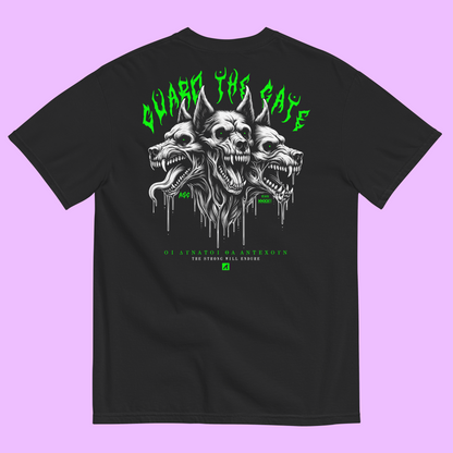GUARD THE GATE - GRAPHIC TEE - Premium Streetwear from APEX | Streetwear - Just $36! Shop now at Apex Surf Co.