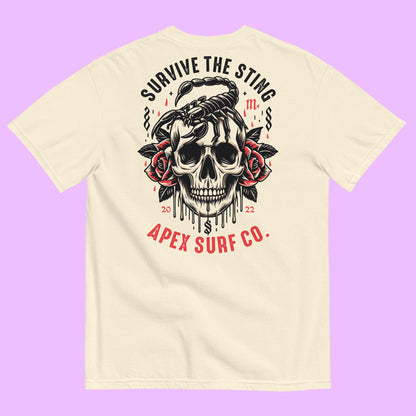 SURVIVE THE STING - GRAPHIC TEE - Premium Streetwear from APEX | Streetwear - Just $36! Shop now at APEX | Streetwear