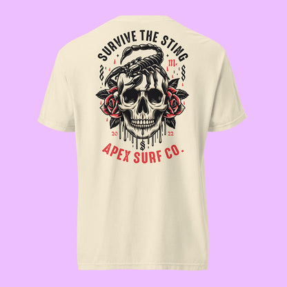 SURVIVE THE STING - GRAPHIC TEE - Premium Streetwear from APEX | Streetwear - Just $36! Shop now at APEX | Streetwear