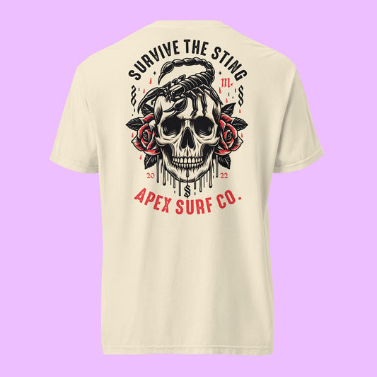 SURVIVE THE STING - GRAPHIC TEE - Premium Streetwear from APEX | Streetwear - Just $36! Shop now at APEX | Streetwear