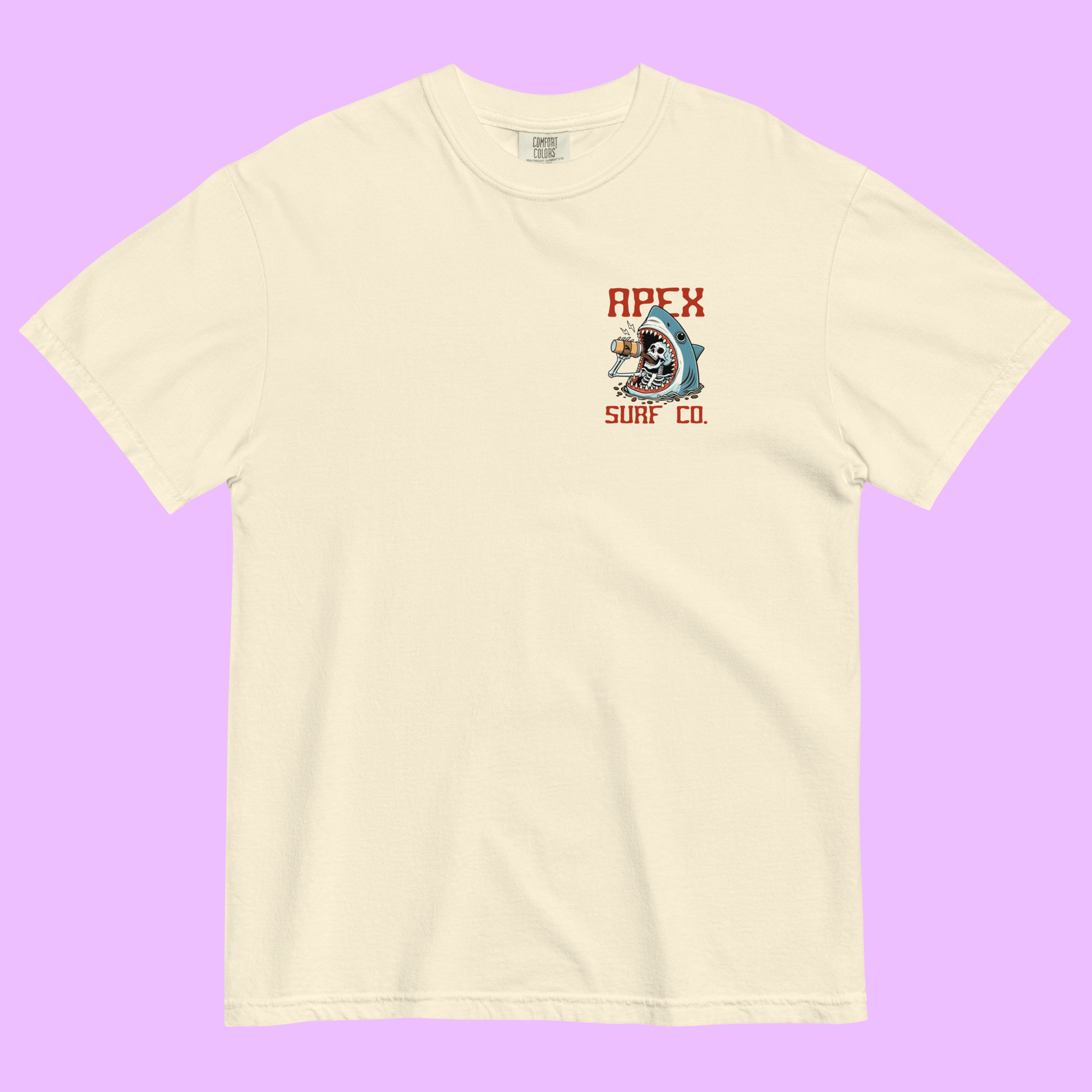 DEATH BEFORE DECAF - GRAPHIC TEE - Premium Streetwear from APEX SURF CO. - Just $36! Shop now at APEX | ASC