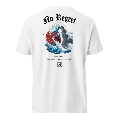 NO REGRET - WHITE - GRAPHIC TEE - Premium Streetwear from APEX | Streetwear - Just $36! Shop now at APEX | ASC