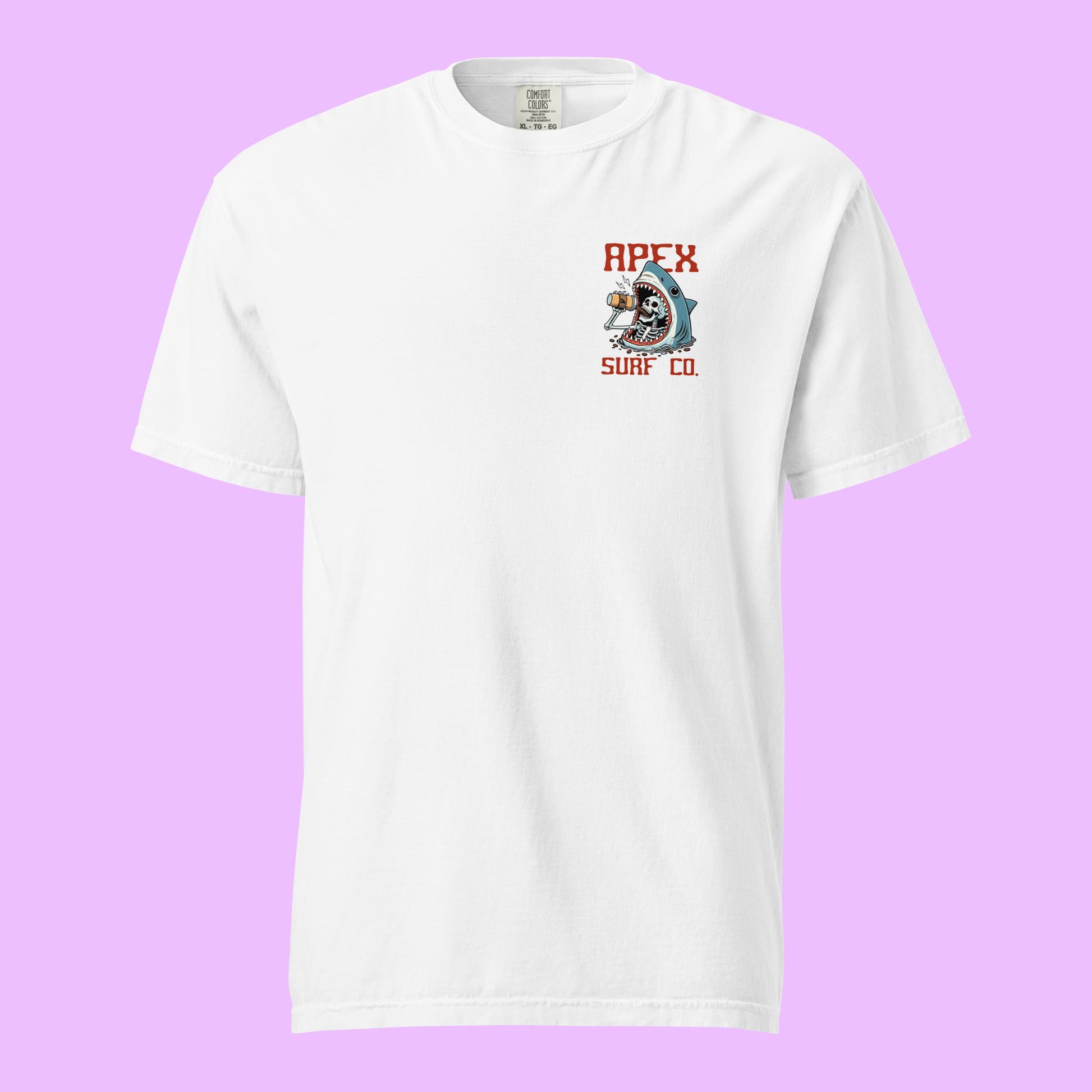 DEATH BEFORE DECAF - GRAPHIC TEE - Premium Streetwear from APEX SURF CO. - Just $36! Shop now at APEX | ASC