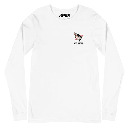 MAKE OR BREAK Long Sleeve - White - Premium Streetwear from APEX USA - Just $38! Shop now at APEX | Clothing Brand