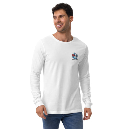 No Regret Long Sleeve - White - Premium Streetwear from APEX USA - Just $38! Shop now at APEX | Clothing Brand